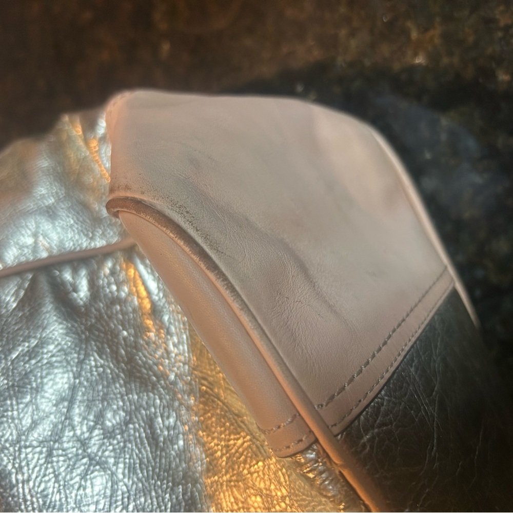 Coach Gold Metallic Tote Bag - Picture 4 of 9